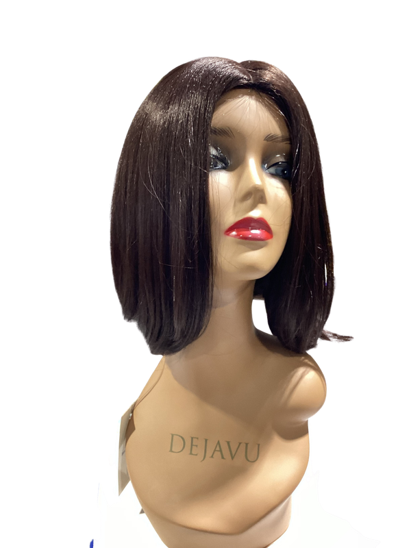 Blended Short Bob Wig - 4