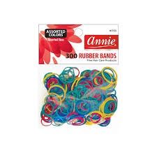 Annie Asst Size/Color Rubber Bands - 300ct