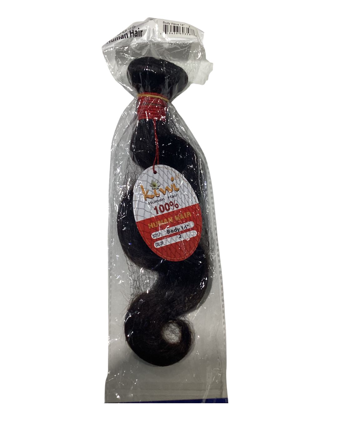 100% Human Hair Bundle - Body Wave, Color: Natural, Size: 14"