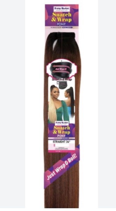 Remy Illusion Snatch Wrap Straight 34"