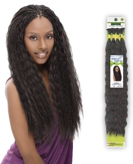 Janet Wet &amp; Wavy French Bulk 18"