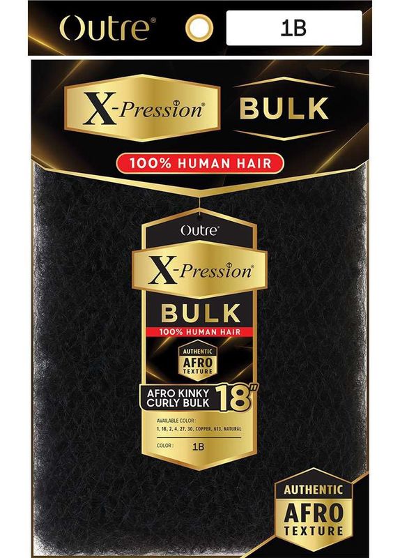 Afro Kinky Bulk - Human Hair