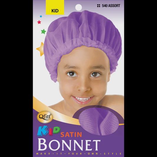 Qfitt Kid Satin Bonnet