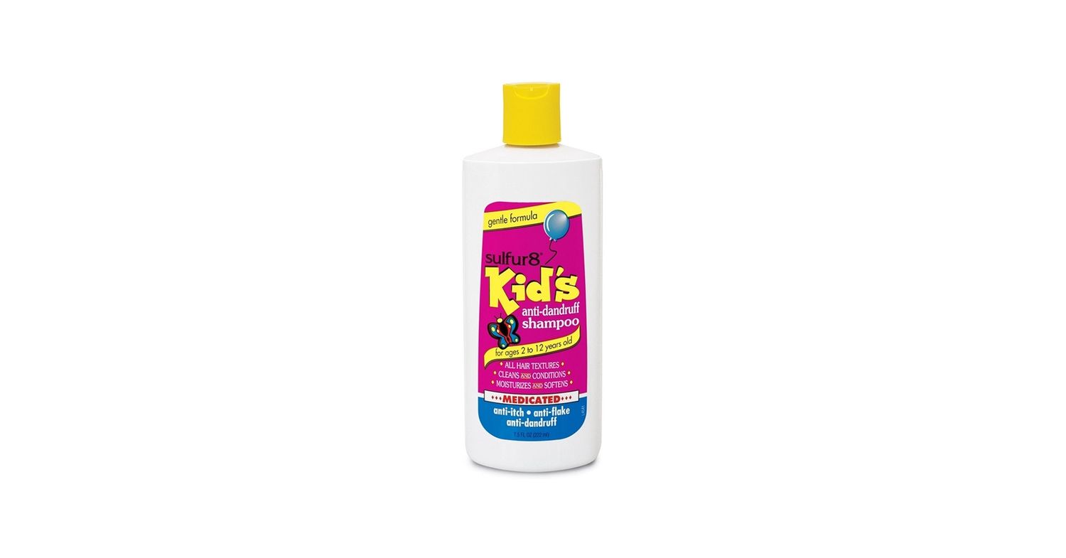 SULFUR8 Anti-Dandruff Shampoo for Kids Medicated