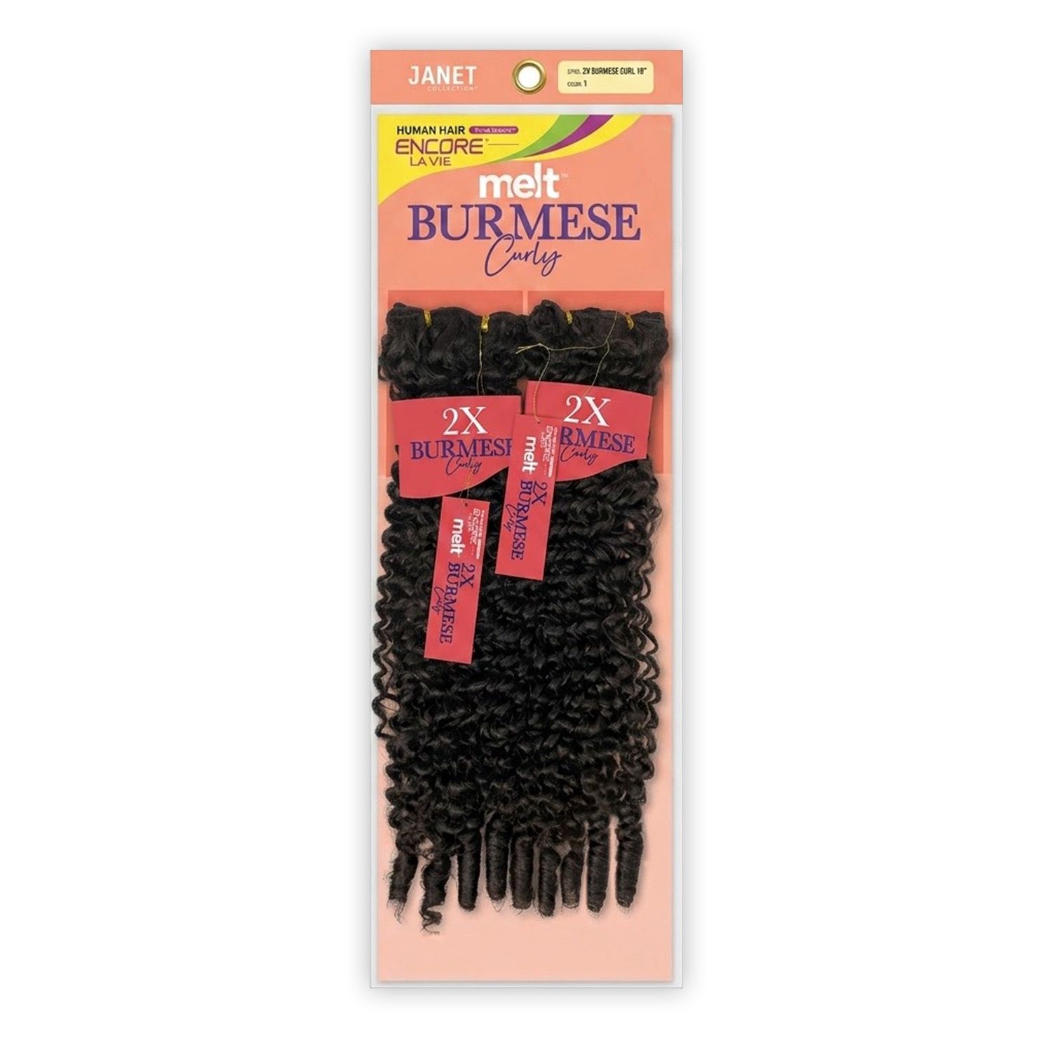 Janet Encore Lavie Burmese Curl 18", Color: 1