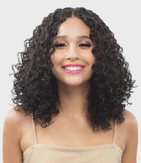 Sensual Sistas Clip In - Beach Curl 18", Color: 1B