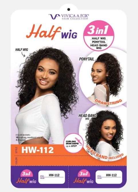 Vivica A Fox 3in1 Half Wig