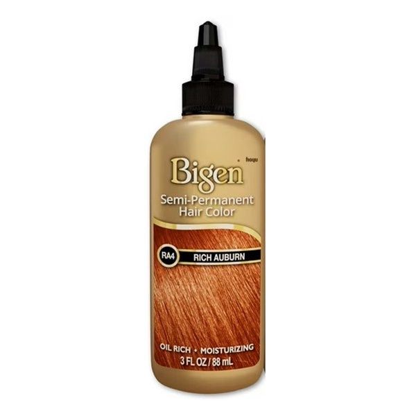 Bigen Semi Permanent Hair Color, Color: RA4-Rich Auburn