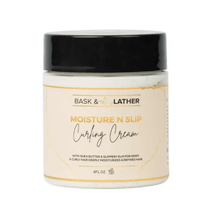 Bask &amp; Lather - Moisture N Slip Curling Cream