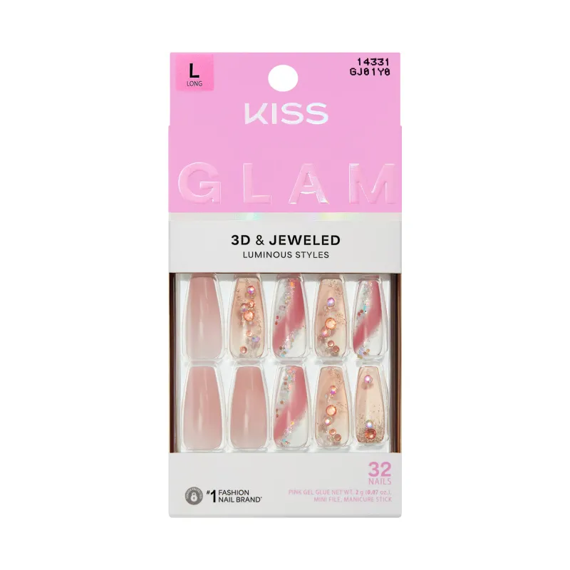 Kiss Glam Press On Nails