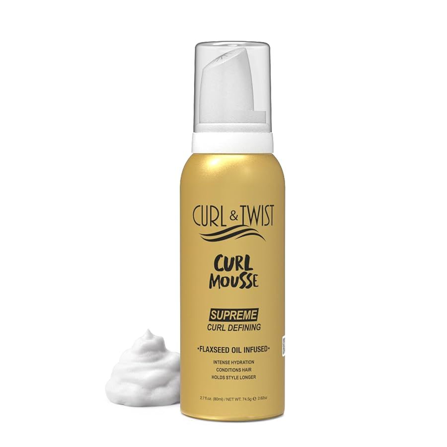 EBIN Curl &amp; Twist Curl Mousse, Hold Type: Supreme