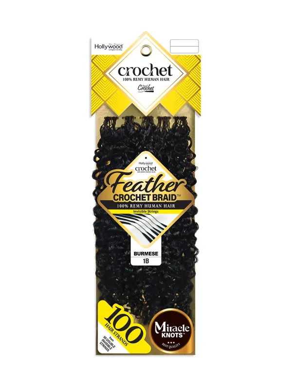 Zury Human Hair Burmese Crochet 18"