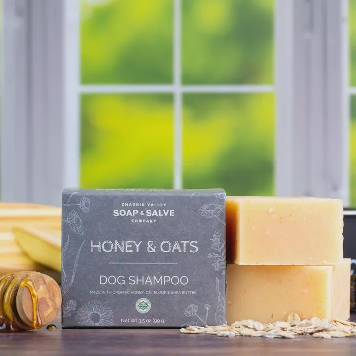 Dog Shampoo Bar, Fragrance: Honey Oat