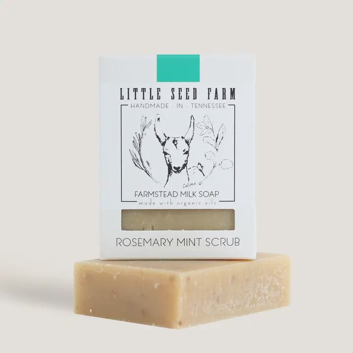 Goat Milk Soap, Fragrance: Rosemary Mint