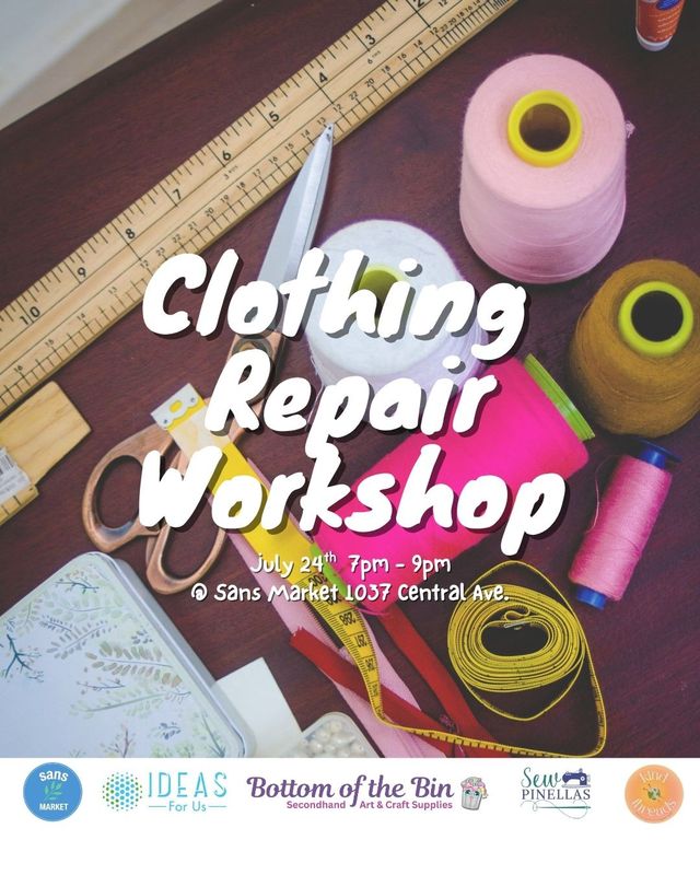 Clothing + Jewelry Repair Night Ticket