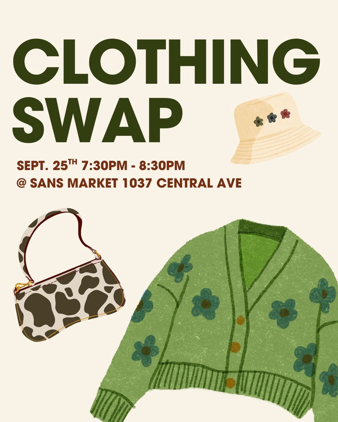 Fall Clothing Swap Ticket