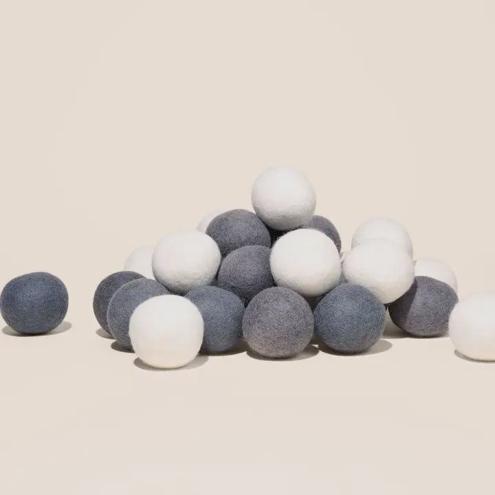 Wool Balls, Color: White
