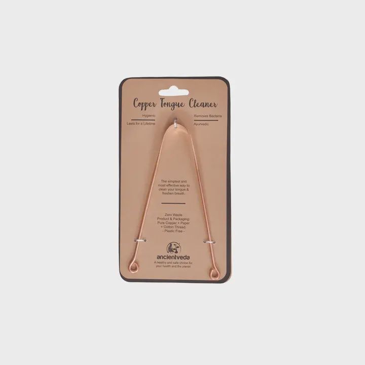 Tongue Scraper, Style: Copper