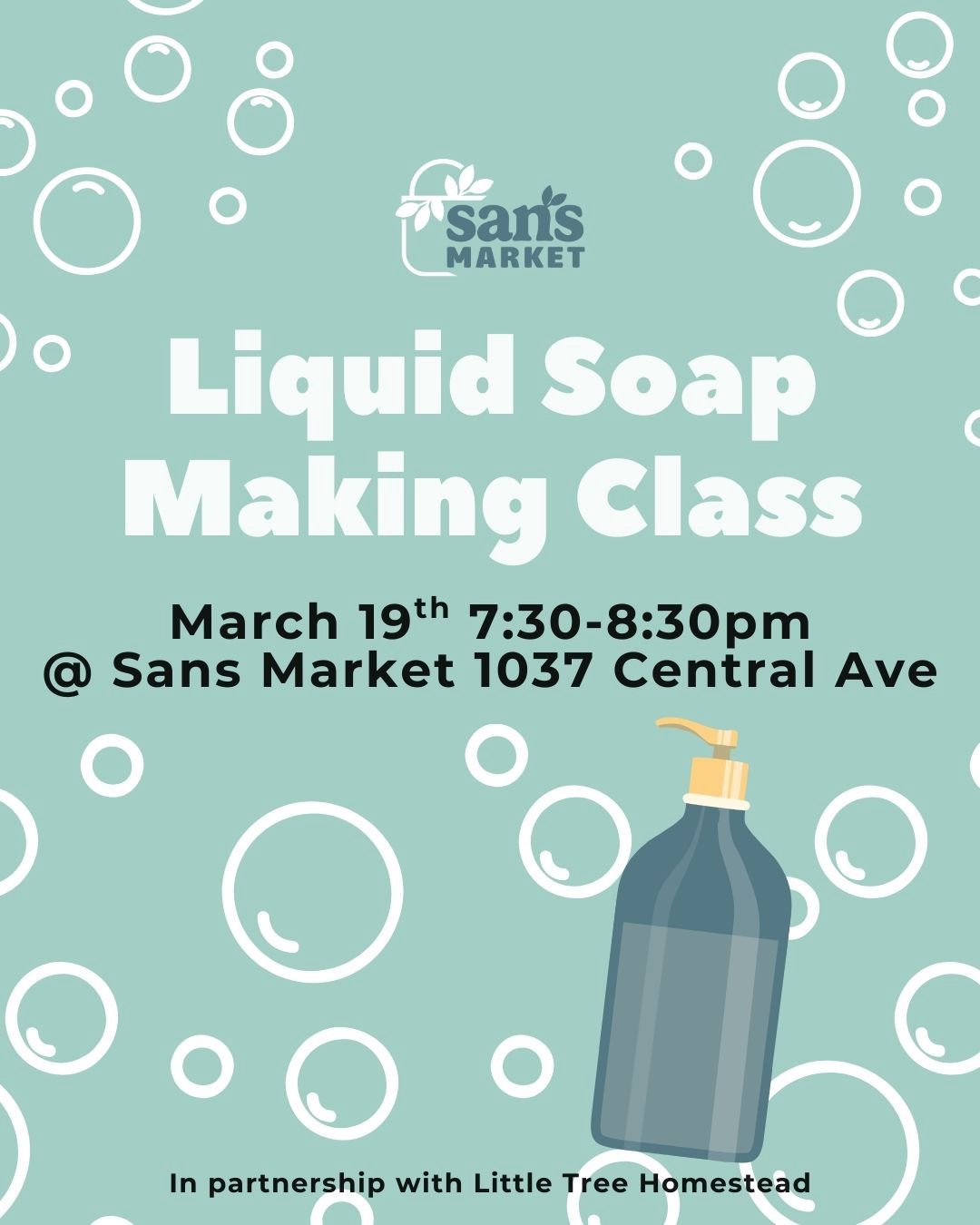 Liquid Soap Making Class