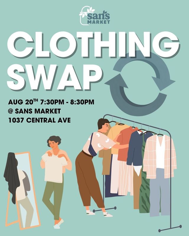 August Clothing Swap