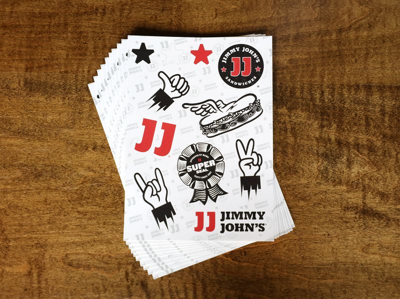 JJ STICKER PACKS