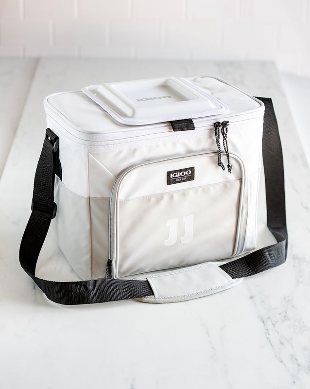 JJ&#39;s IGLOO® Seadrift™ COOLER - WHITE/GREY