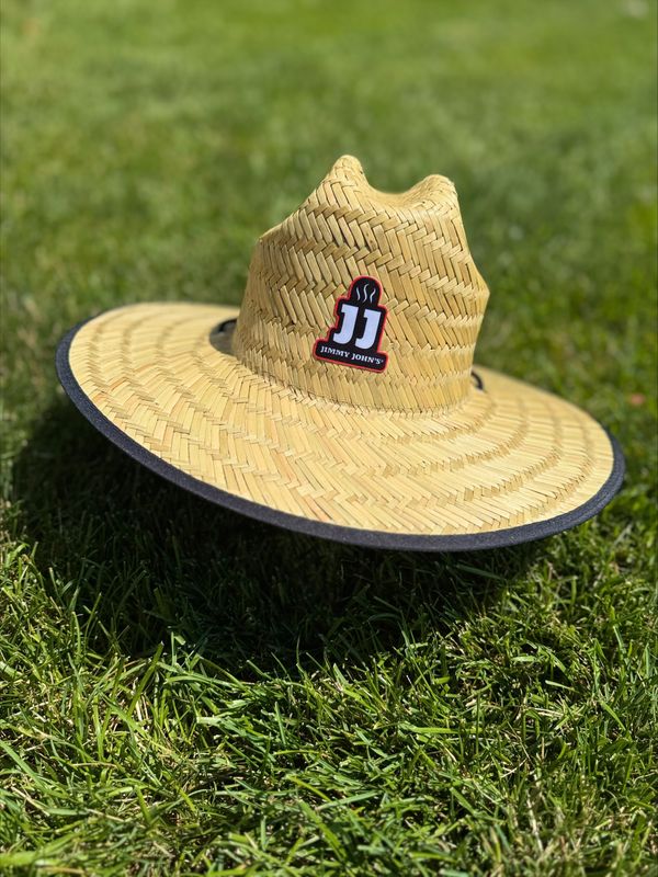 "Stay Toasted" Straw Beach Hat