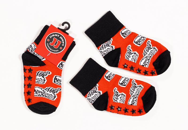 FLYING SANDWICH TODDLER SOCKS