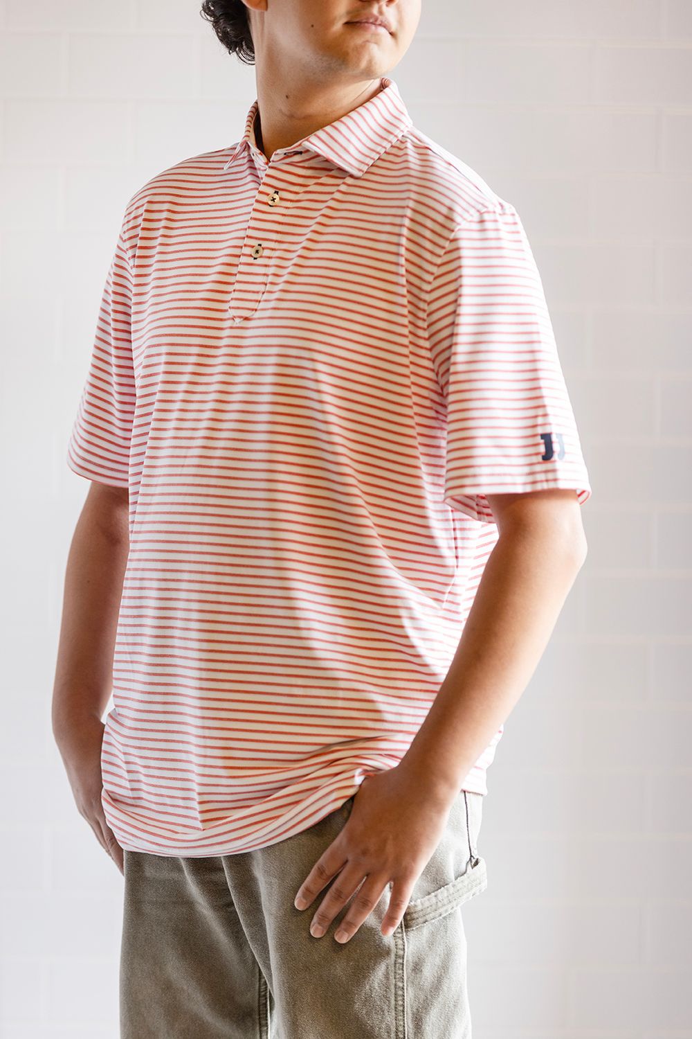 STITCH CHERRY POLO