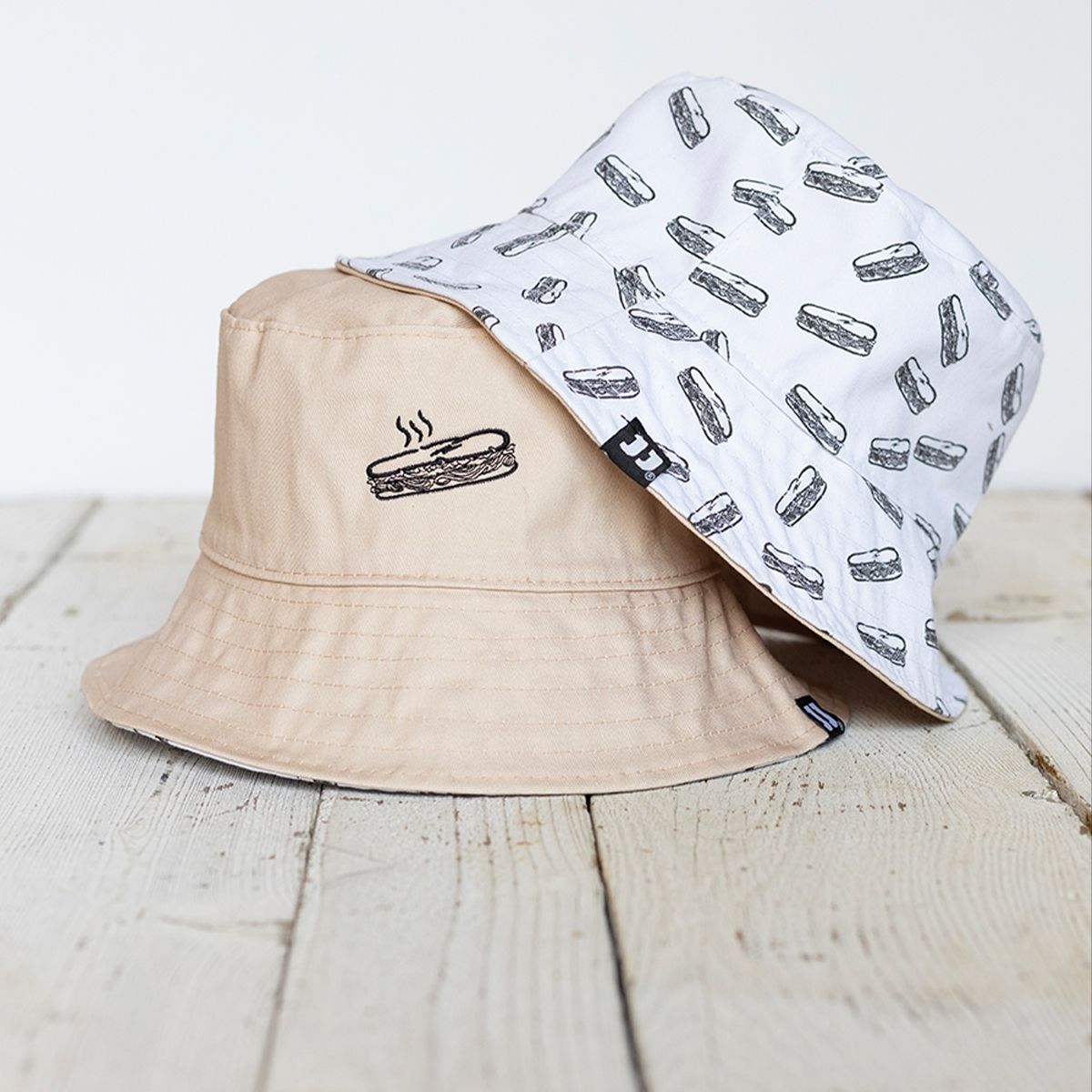 JJ REVERSIBLE TOASTED BUCKET HAT