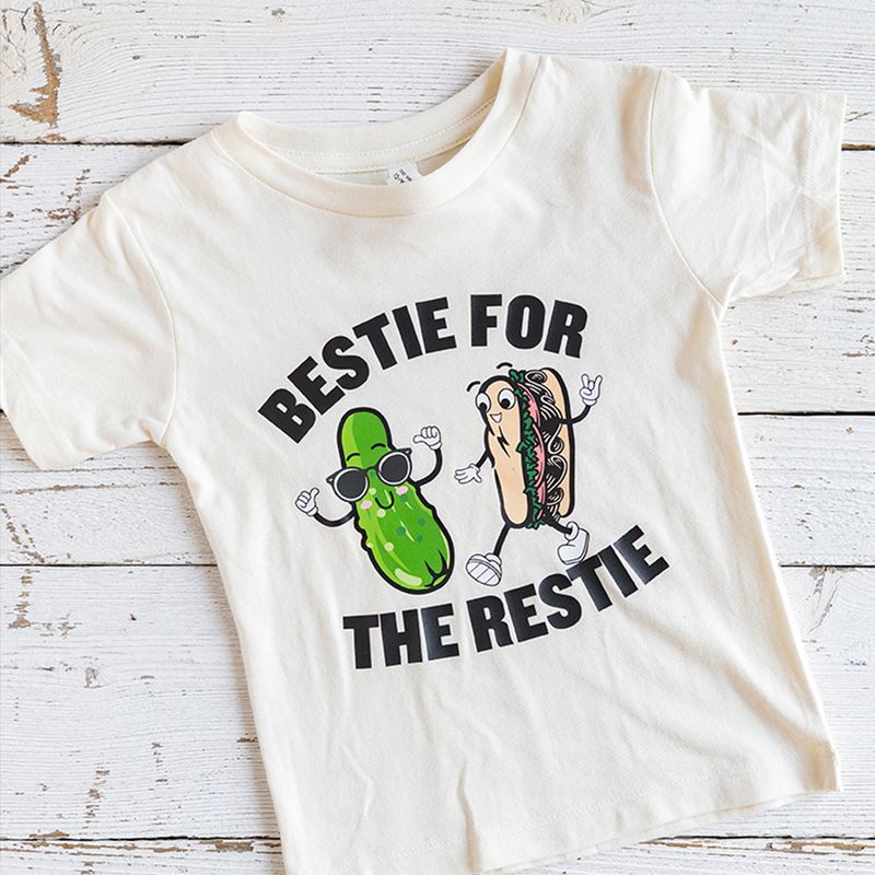 BESTIE FOR THE RESTIE TODDLER TEE
