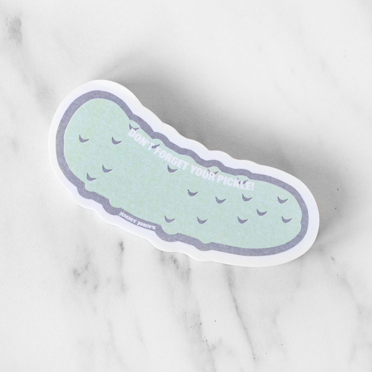 JJ PICKLE STICKY NOTEPAD