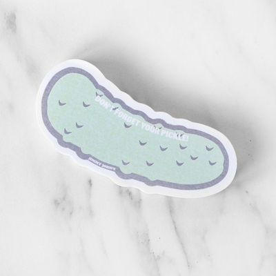 JJ PICKLE STICKY NOTEPAD