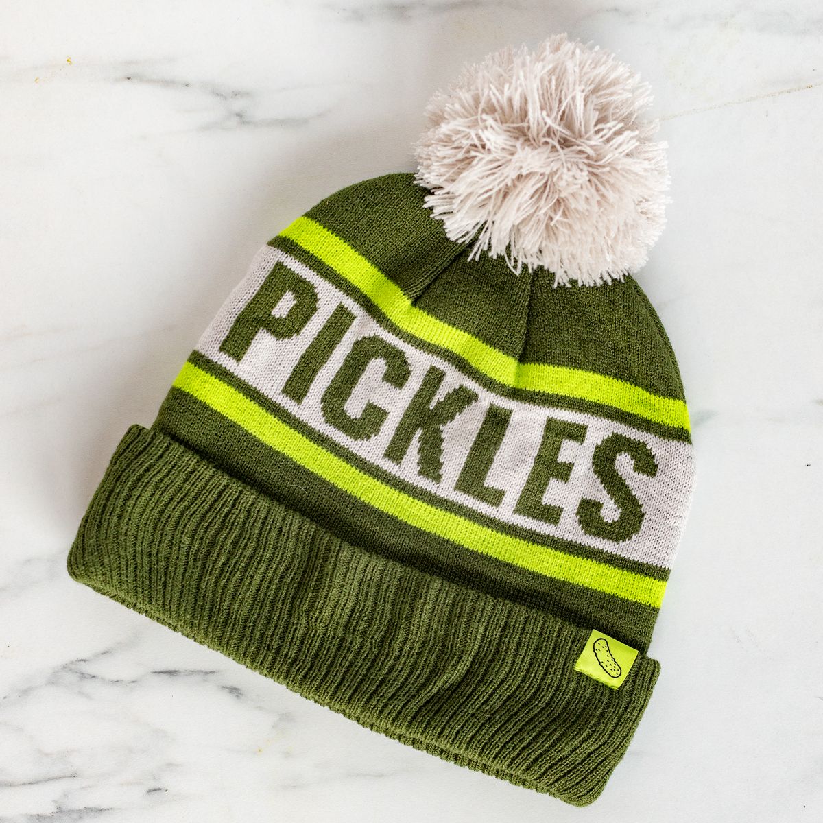 JJ PICKLE POM BEANIE