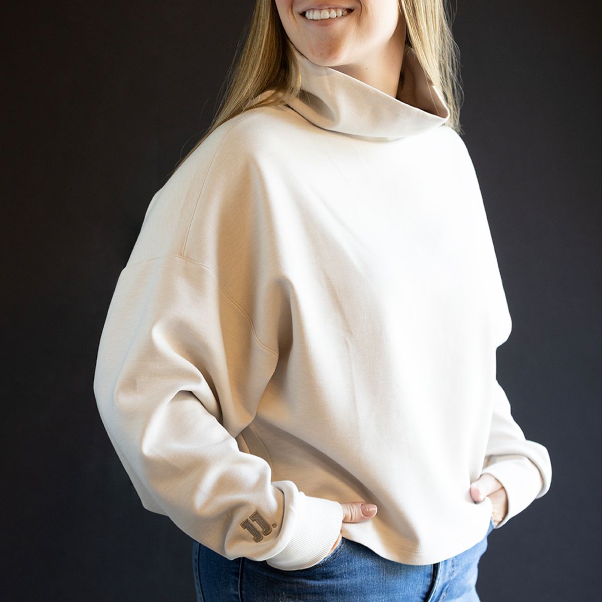 JJ RHONE DreamGlow™ MOCK NECK, Size: S