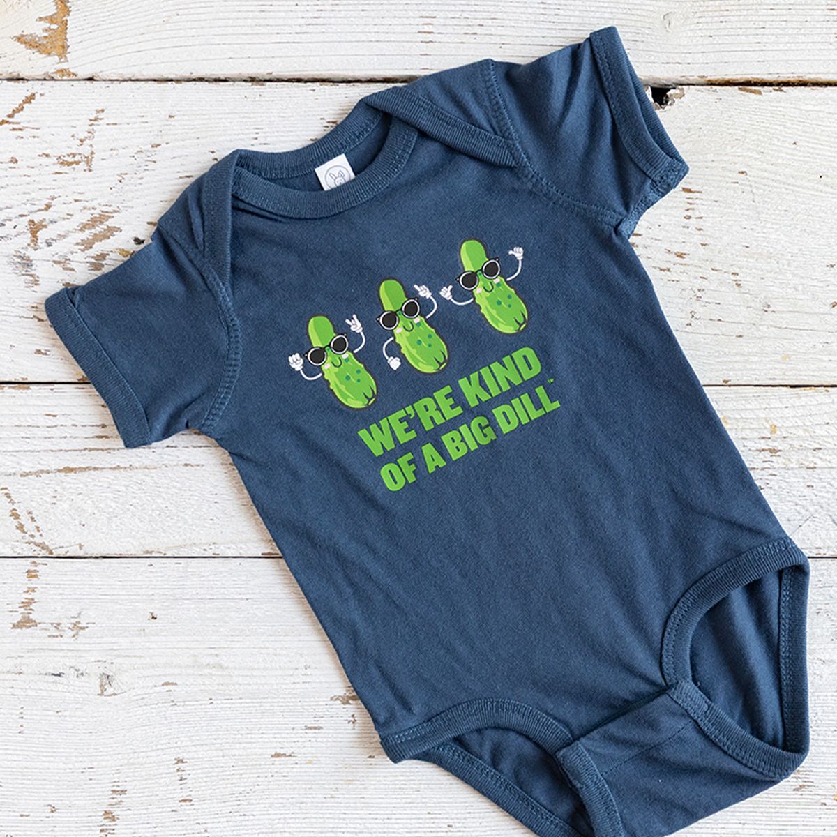 JJ BIG DILL ONESIE, Size: NB