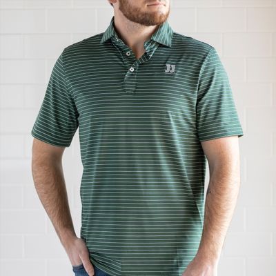 STITCH FERNWOOD STRIPED POLO