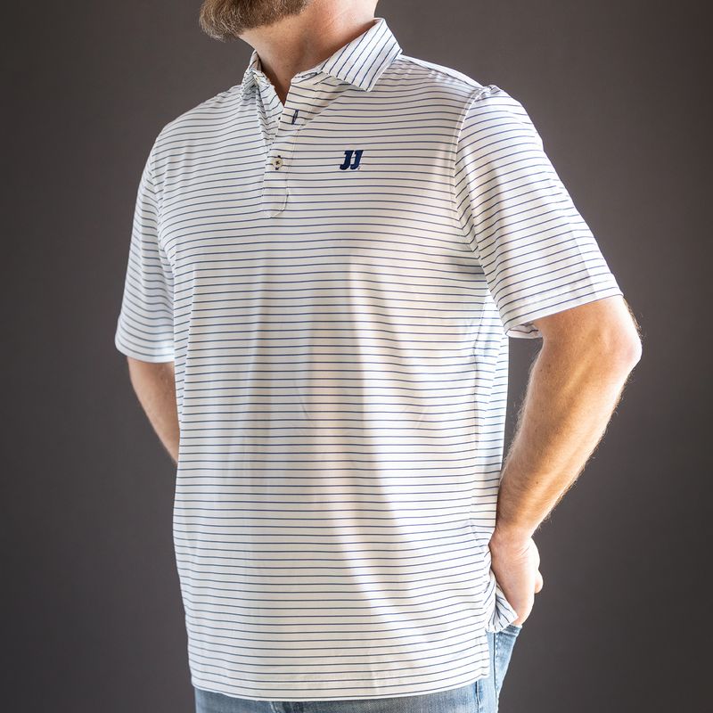 STITCH BLUEBELL STRIPED POLO
