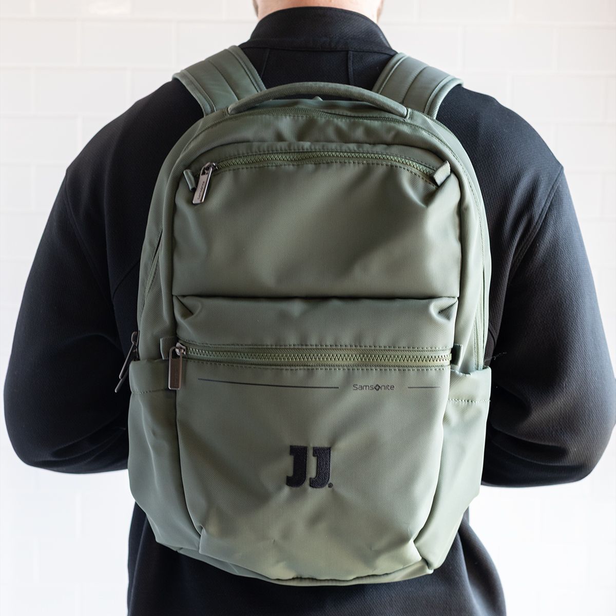 GREEN BACKPACK