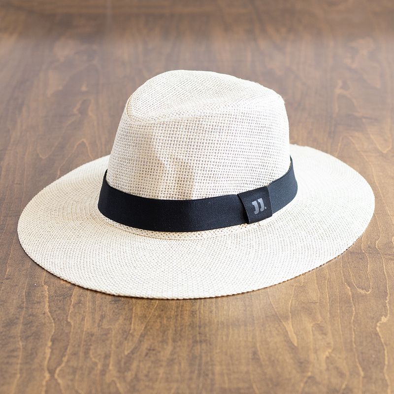 STRAW FEDORA HAT