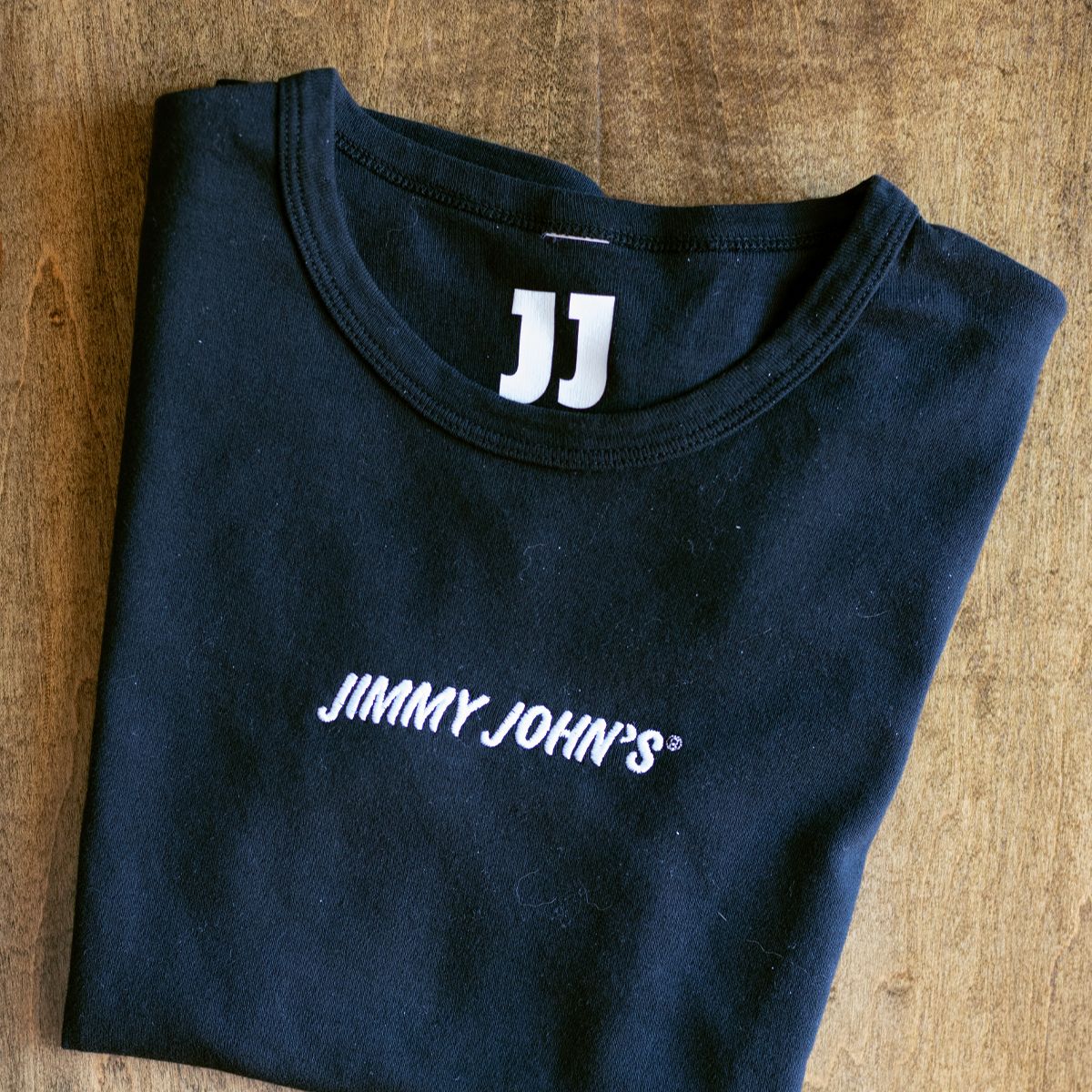 JJ BLACK BABY TEE, Size: S