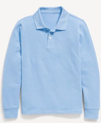 Boys Long Sleeve Polo (includes SM logo)