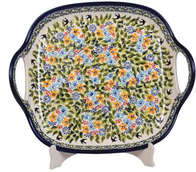 Square Trays with Handles
