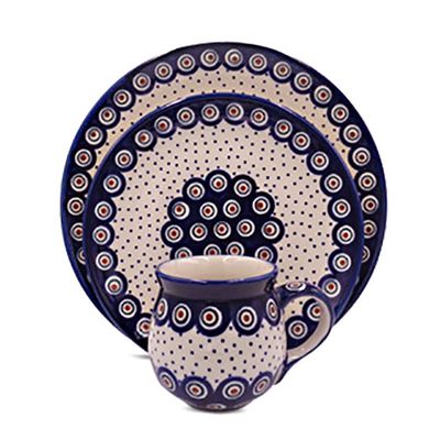 Dotted Peacock UNIKAT Design