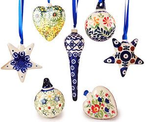 Balls, Icicles, Snowflakes, Stars, and Hearts