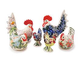 Roosters and Hens