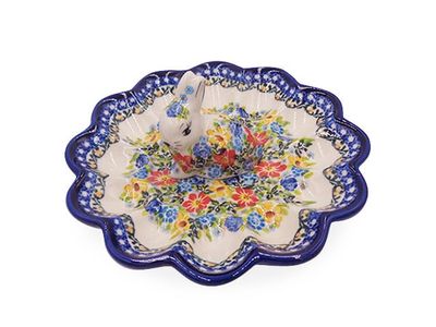 Polish Pottery Egg Plates