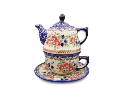 Stacked Teapot & Cup Sets