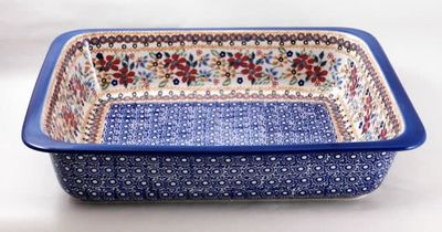 Posies Deep Rectangular Baker Posies Deep Rectangular Baker