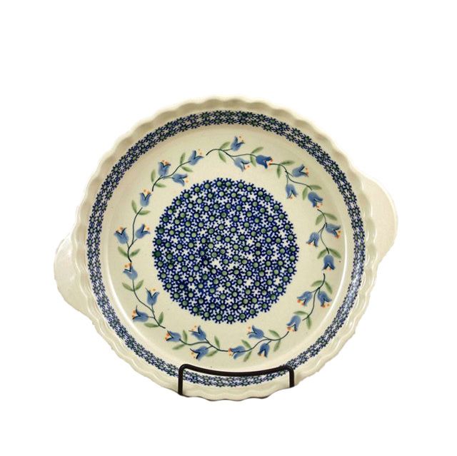 Bell Flower Pie Plate Bell Flower Pie Plate
